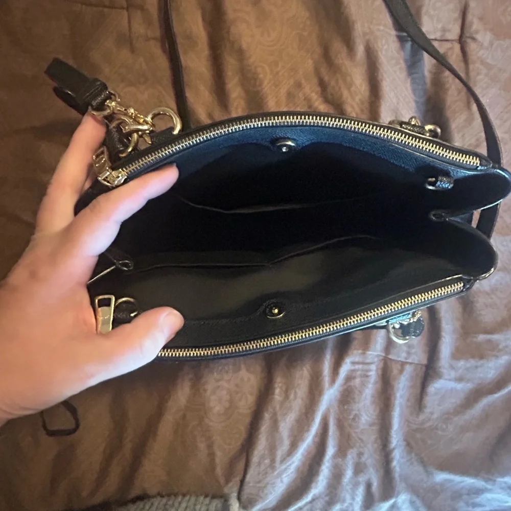 Coach Black cross body Bag